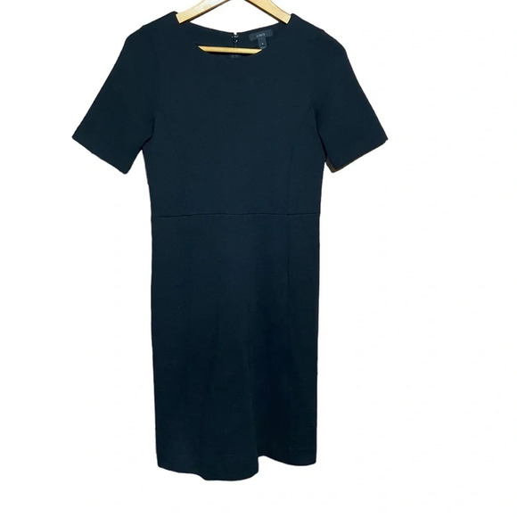 J Crew Classic Black Dress Size 4‎ Style 04085 - Picture 1 of 5